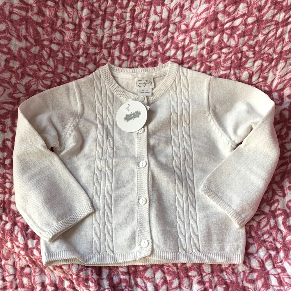 New Mud Pie girls sweater 9-12 months